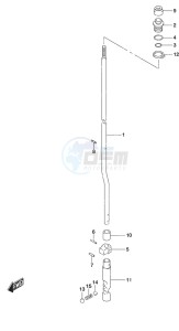 DF 40A drawing Clutch Rod