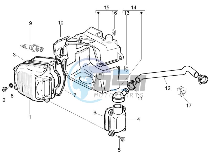 Cylinder head cover