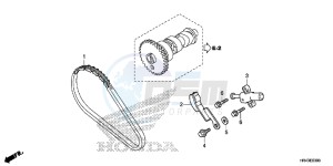 TRX500FM2E TRX500FM2 U drawing CAM CHAIN/ TENSIONER