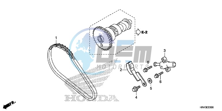 CAM CHAIN/ TENSIONER