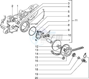 NRG 50 drawing Driving pulley