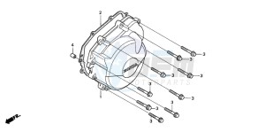 CBR600FR drawing GENERATOR COVER