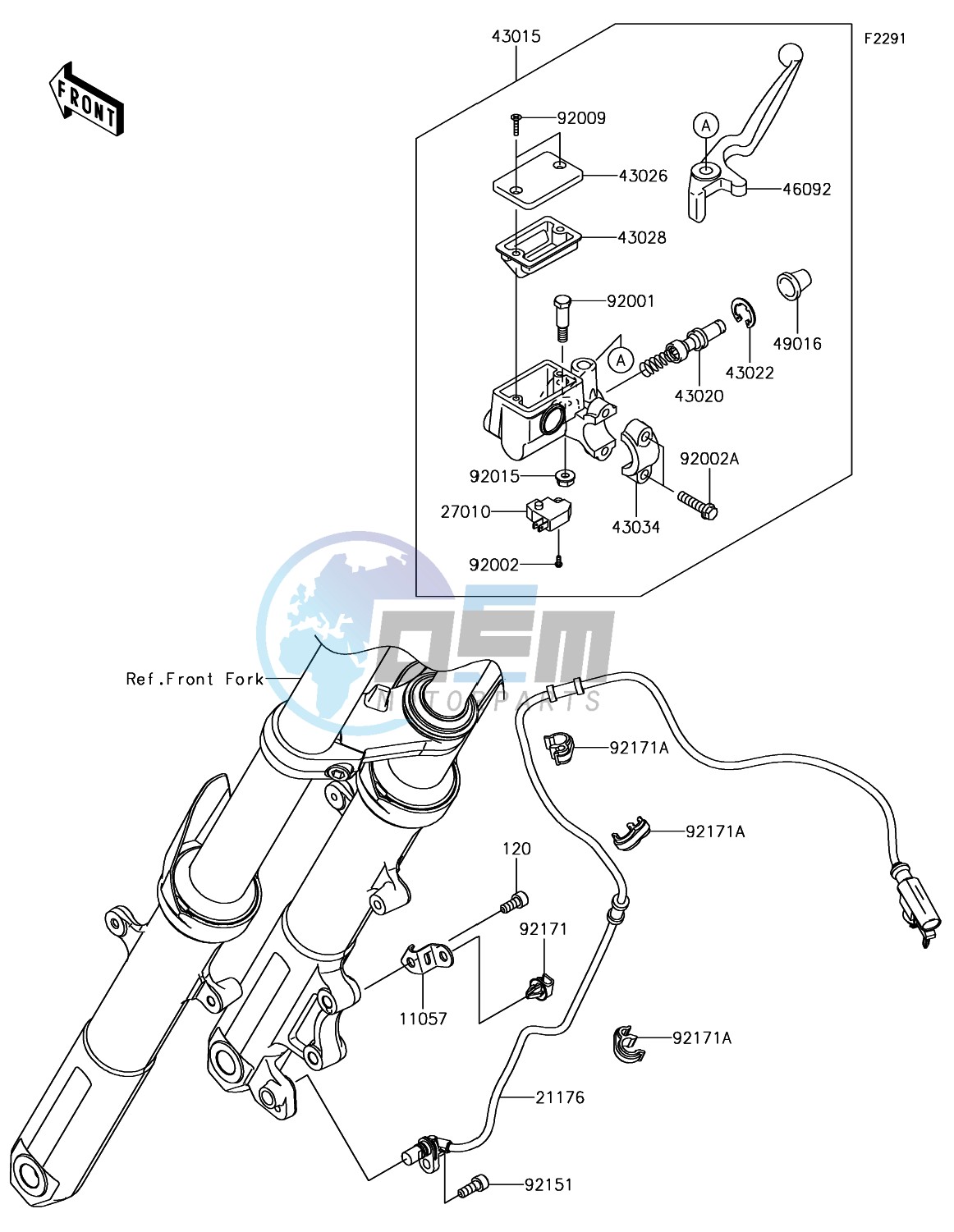 Front Master Cylinder