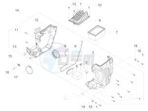 V7 III Special 750 e4 (EMEA) drawing Air box