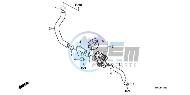 AIR INJECTION CONTROL VALVE