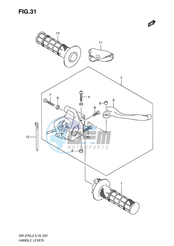 HANDLE LEVER