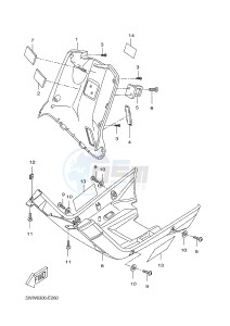 CW50 BW'S (5WWP) drawing LEG SHIELD