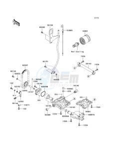 JT 1500 A [STX-15F] (A1-A2) [STX-15F] drawing OIL PUMP