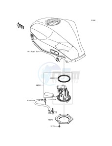 Z250SL BR250EFF XX (EU ME A(FRICA) drawing Fuel Pump