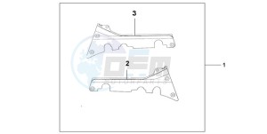 GL18009 France - (F / AB CMF NAV) drawing CHROME P.STEP COV