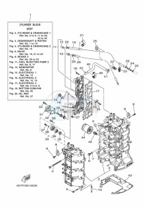 F100DETX drawing CYLINDER--CRANKCASE-1