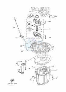 LF300XCA drawing VENTILATEUR-DHUILE