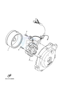 YBR125EGS (43BK) drawing GENERATOR