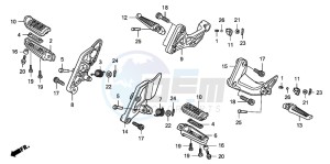 CB1300S CB1300SUPERBOLD'OR drawing STEP