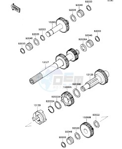 KAF 540 C [MULE 2010] (C1) [MULE 2010] drawing TRANSMISSION