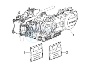 GTS 300 ie ABS (APAC) drawing Engine, assembly