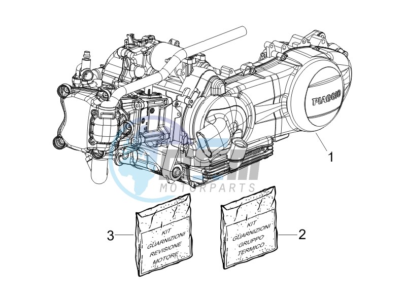 Engine, assembly