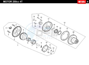 TANGO-250-GREY drawing LUBRICATION SYSTEM