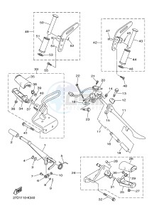 XVS1300CU XVS1300 CUSTOM (2SS3) drawing STAND & FOOTREST