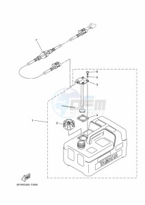 FT9-9LE drawing FUEL-TANK