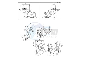 YZF R6 600 drawing COWLING 2 MY02