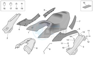 RST 1000 Futura drawing Saddle