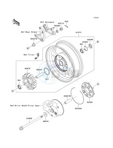 VN 1500 P [VULCAN 1500 MEAN STREAK] (P1-P2) [VULCAN 1500 MEAN STREAK] drawing REAR WHEEL_CHAIN