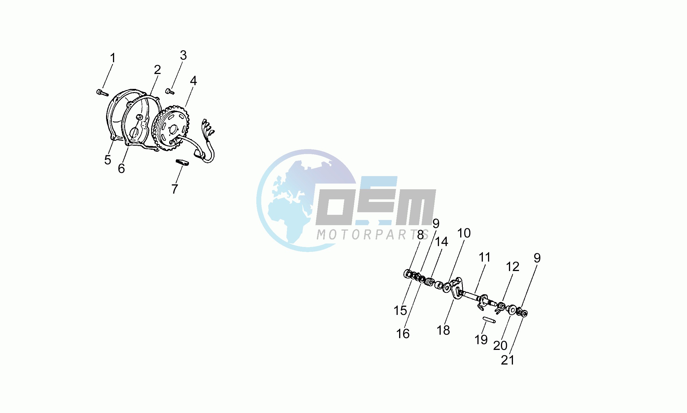 Cdi magneto assy