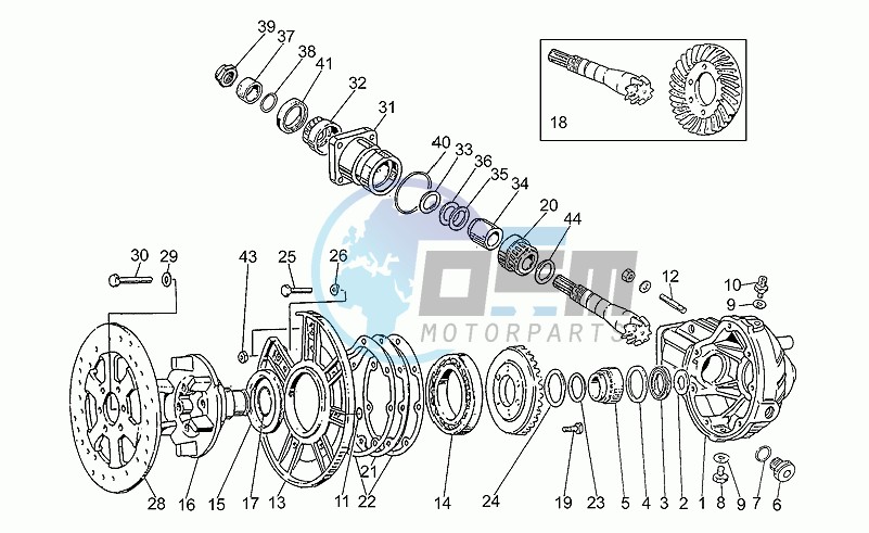 Bevel gear