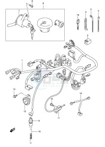 VL125 (E2) drawing WIRING HARNESS