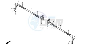 TRX500TM drawing TIE ROD