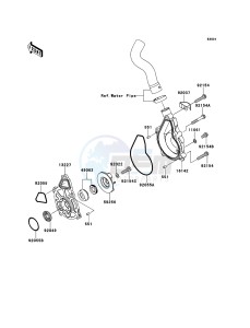 VERSYS KLE650CBF GB XX (EU ME A(FRICA) drawing Water Pump