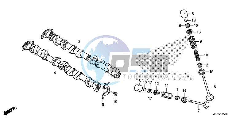 CAMSHAFT/ VALVE