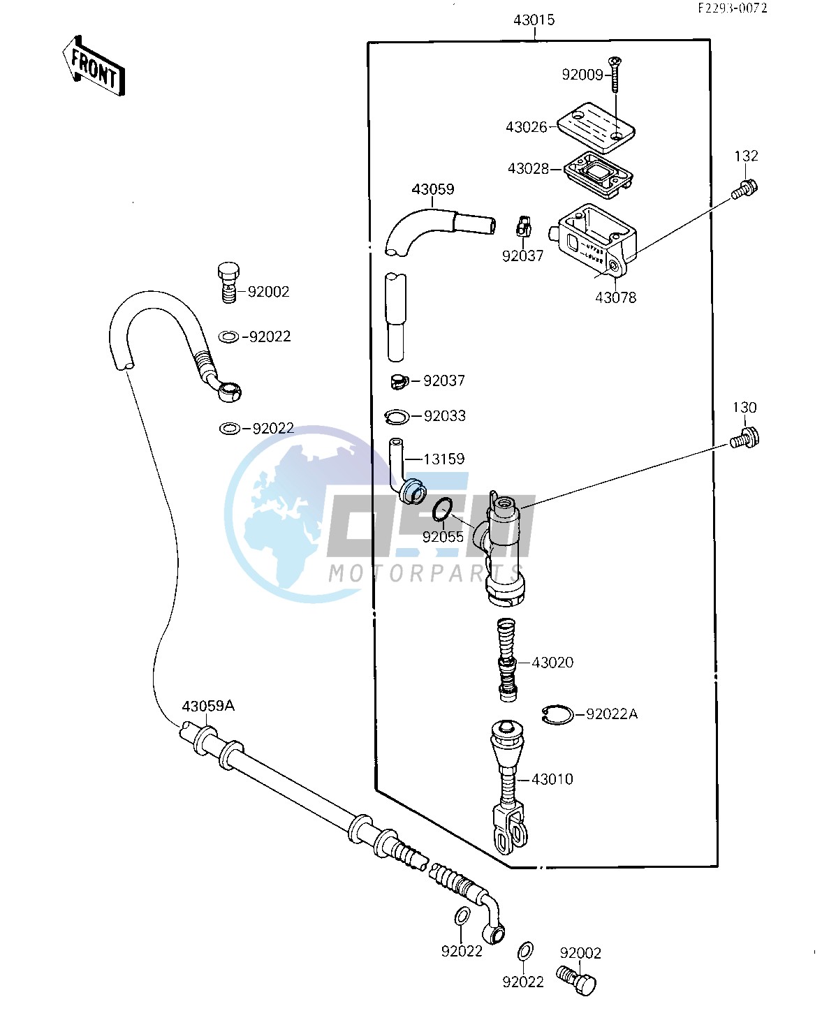 REAR MASTER CYLINDER