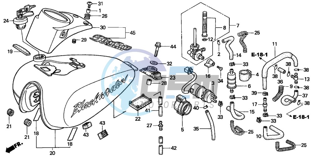 FUEL TANK/FUEL PUMP