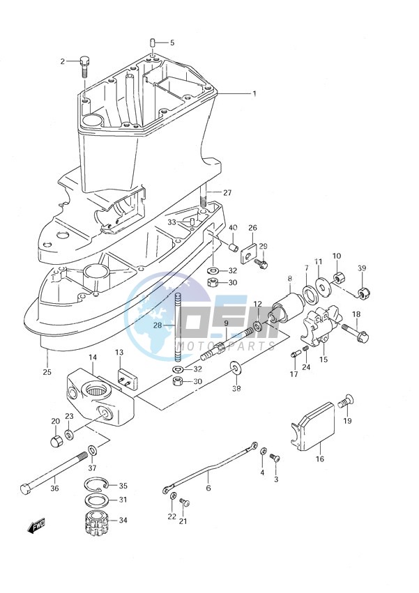 Driveshaft Housing