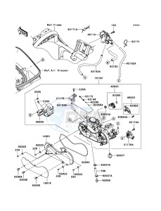 KVF750_4X4 KVF750D8F EU GB drawing Throttle