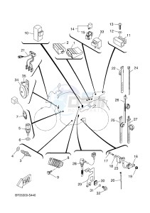 MT125A MT-125 ABS (BR36 BR36 BR36 BR36) drawing ELECTRICAL 2