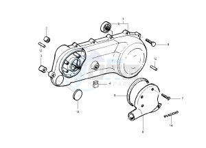 Runner POGGIALI 50 drawing Clutch cover