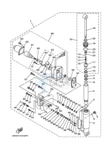 FT8DEPL drawing POWER-TILT-ASSEMBLY