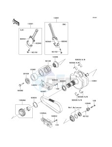 VN 2000 A [VULCAN 2000] (A6F-A7F) A6F drawing CRANKSHAFT