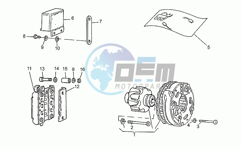 Bosch alternator-regulator