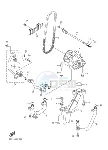 YZF-R1 998 R1 (2CRC 2CRD) drawing OIL PUMP