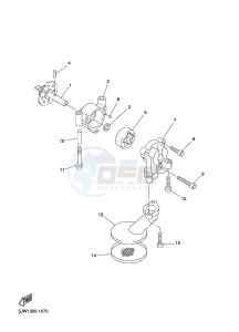 FJR1300AE FJR1300-AS ENGLAND drawing OIL PUMP