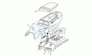 Sport 1100 Iniezione Iniezione drawing Saddles