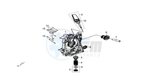 SYMPHONY ST 50 drawing CRANKCASE RIGHT