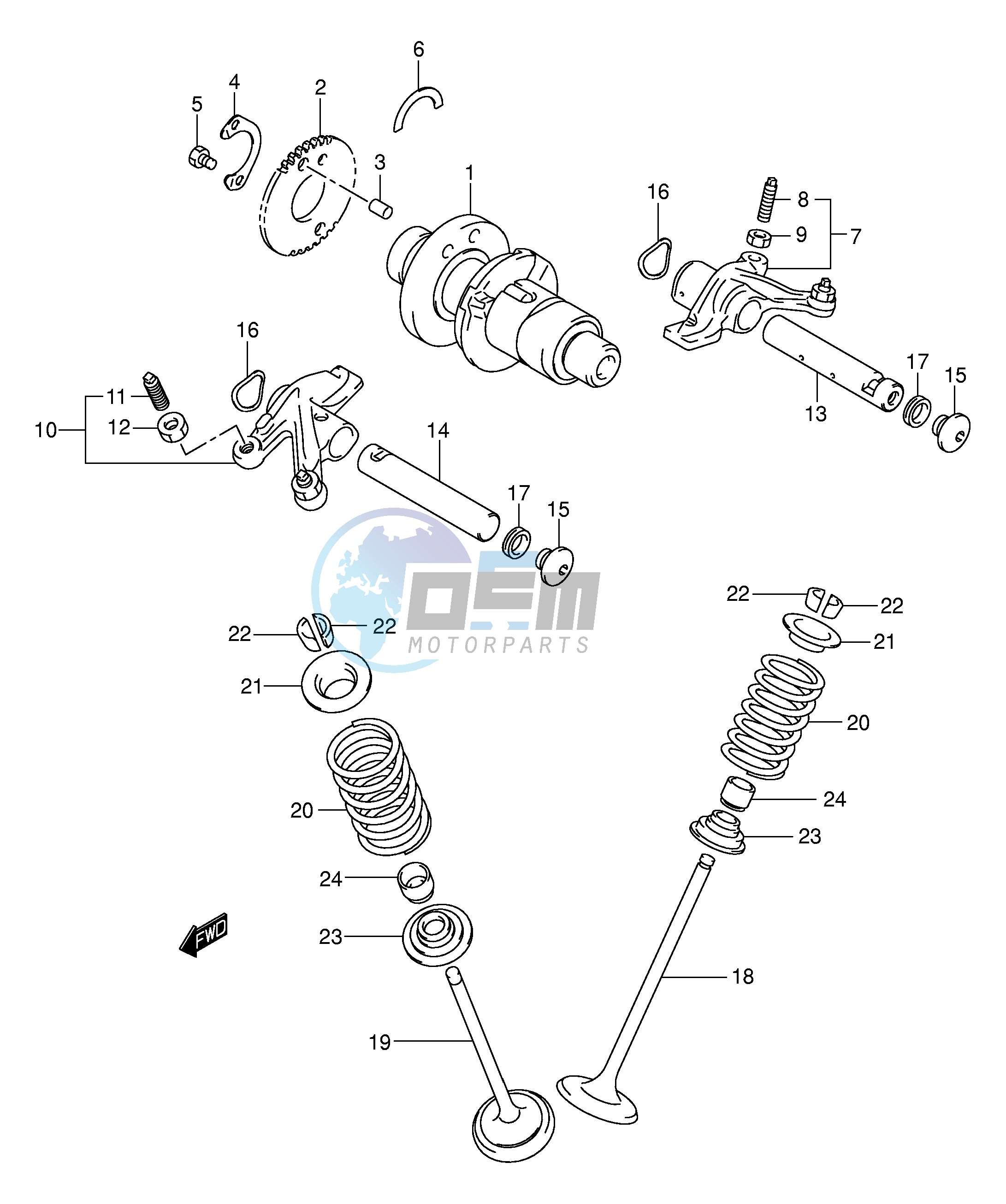 CAMSHAFT - VALVE