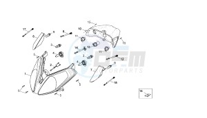 VARIANT SPORT - 50 CC VTHSBA00 2T drawing HEADLAMPS - BLINKERS