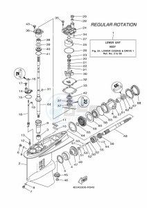 F150GETX drawing PROPELLER-HOUSING-AND-TRANSMISSION-1