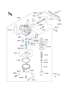 AN 112 D (D6F-D7F) D6F drawing CARBURETOR